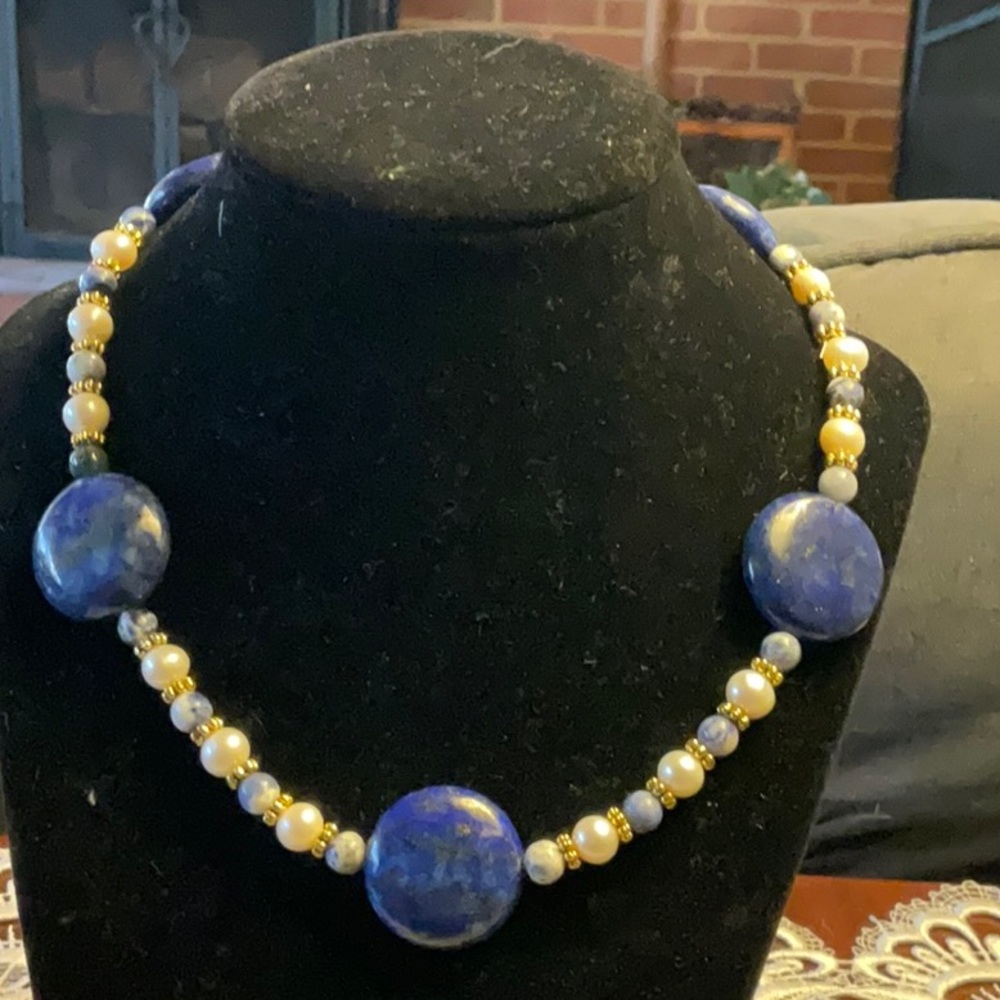 Handmade Natural Stone Necklace
